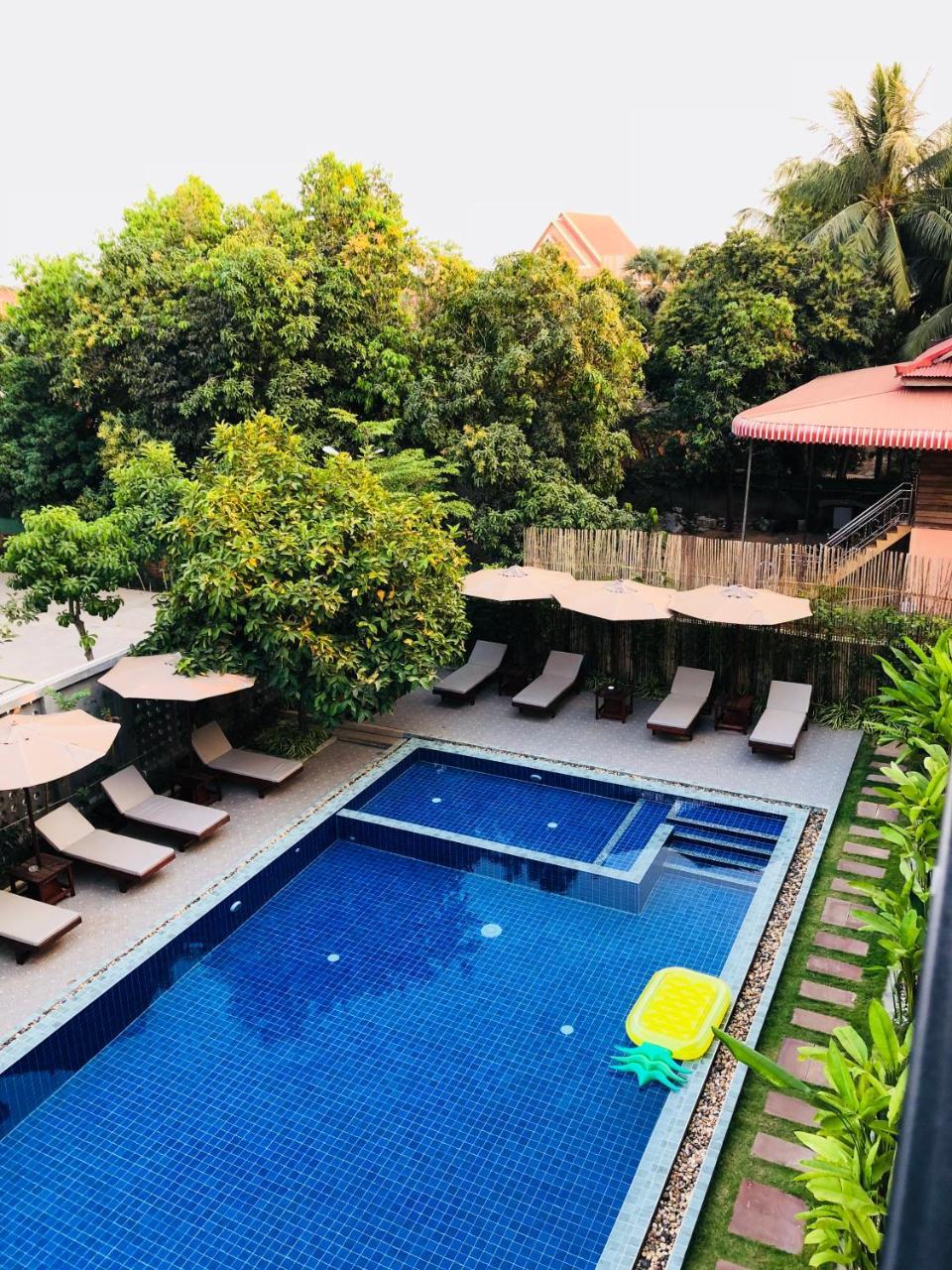 พิมาน โฮม สวีท Hotel เสียมราฐ ภายนอก รูปภาพ
